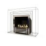 Биокамин в мраморном портале Firezo Arca фото 3